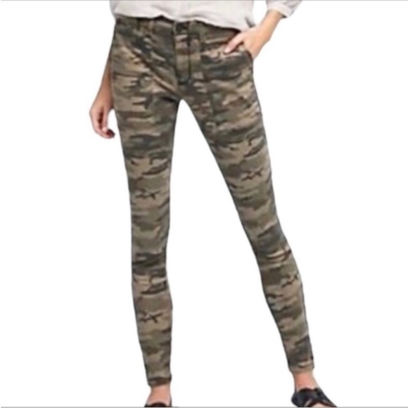 SANCTUARY porkchop twill camo pants NEW - Picture 1 of 9
